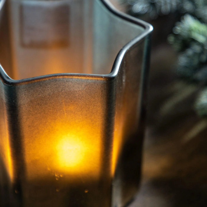 Gallery Large Staar Votive Grey Gold Colour