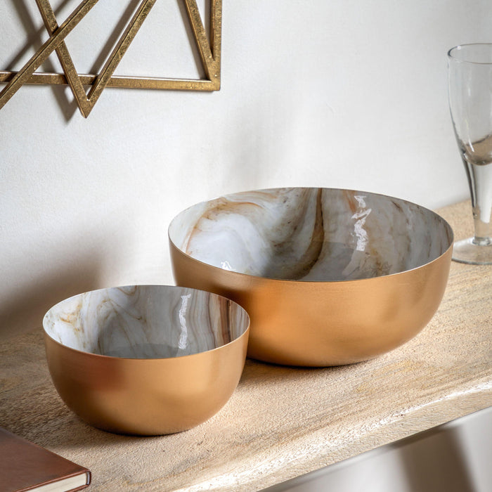 Gallery Sahara Marbled Bowls (Set of 2)