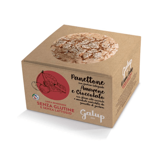 Galup Chocolate & Cherry Panettone - Gluten & Lactose Free (400g) | {{ collection.title }}