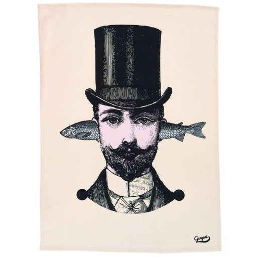Gangzai Design Aristo Fish Tea Towel - LemonSalt