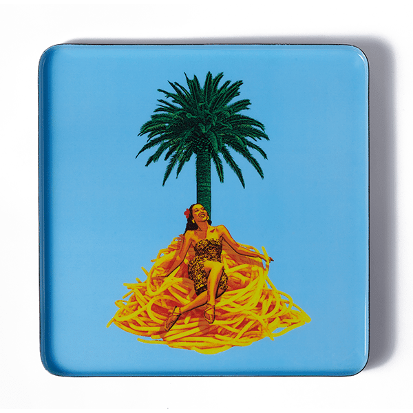 Gangzai Design Bolo Island Square Tray (30cm) - LemonSalt