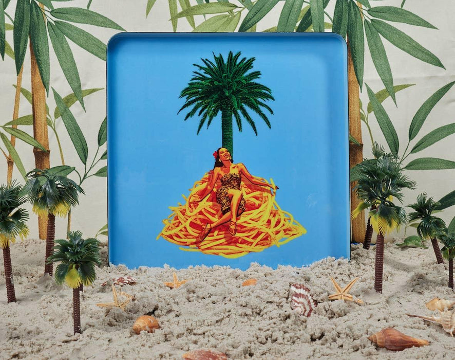 Gangzai Design Bolo Island Square Tray (30cm) - LemonSalt