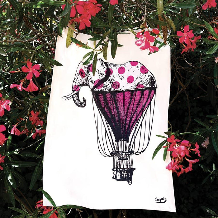 Gangzai Design Elephant'R Tea Towel - LemonSalt