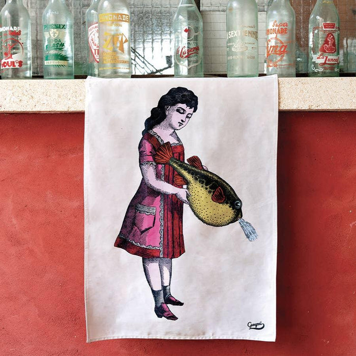 Gangzai Design Giselle Tea Towel - LemonSalt