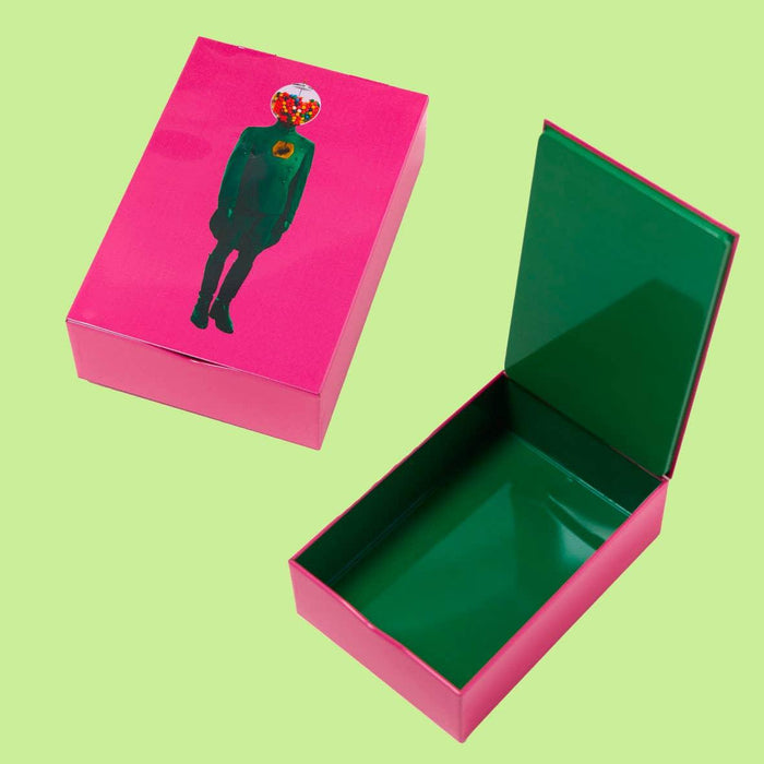 Gangzai Design Rectangular Metal Box Captain Bombek - LemonSalt