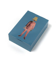 Gangzai Design Rectangular Metal box Lampaman