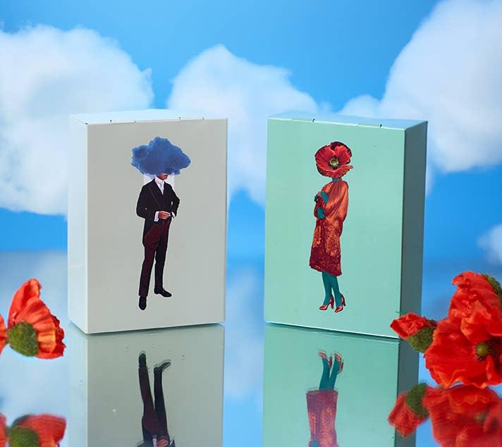 Gangzai Design Rectangular Metal Box Rainyman - LemonSalt