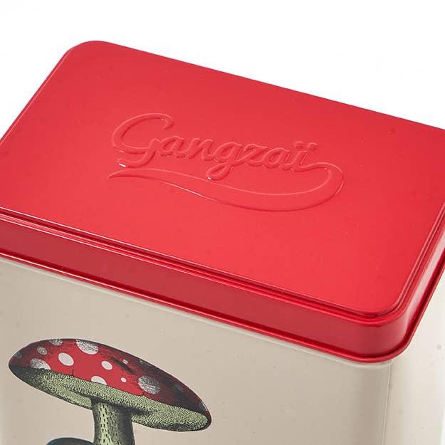 Gangzai Design Rectangular Tin Box Champiman - LemonSalt