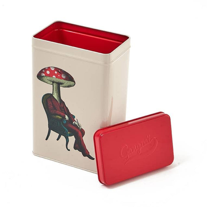 Gangzai Design Rectangular Tin Box Champiman - LemonSalt