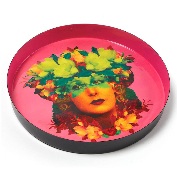 Gangzai Design Rosana Round Tray (33cm) - LemonSalt