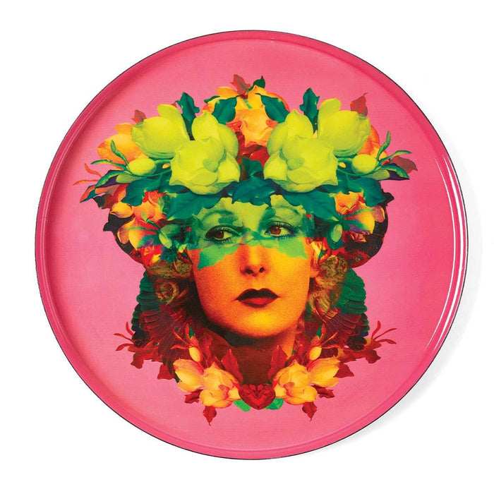 Gangzai Design Rosana Round Tray (33cm) - LemonSalt