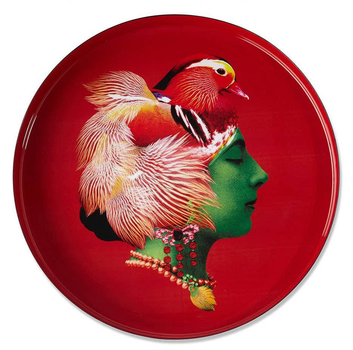 Gangzai Design Round Canarbella Tray (33cm) - LemonSalt