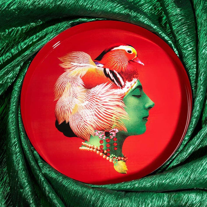 Gangzai Design Round Canarbella Tray (33cm) - LemonSalt