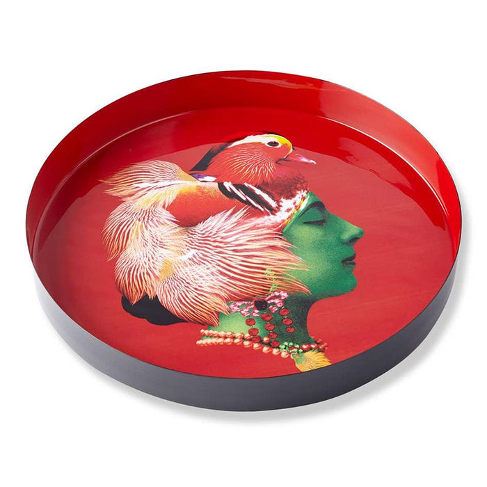 Gangzai Design Round Canarbella Tray (33cm) - LemonSalt