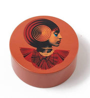 Gangzai Design Round Metal Gipsy Box (10cm)