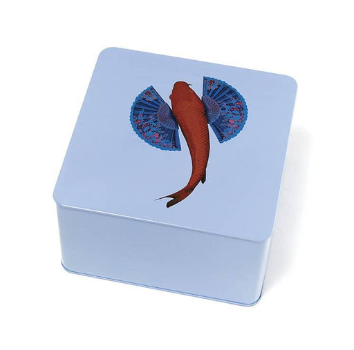 Gangzai Design Square Metal Box Fishkoi - LemonSalt