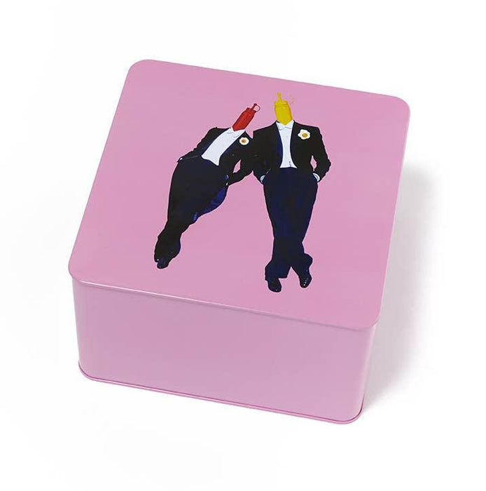 Gangzai Design Square Metal Box Ketch & Mout - LemonSalt