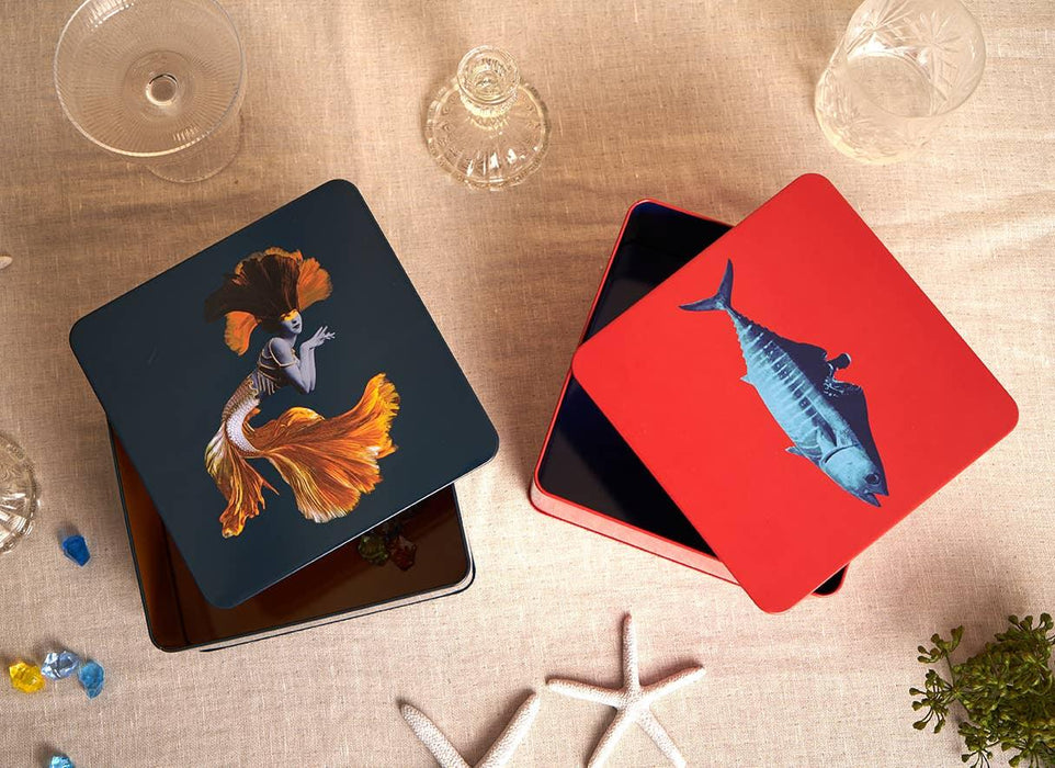 Gangzai Design Square Metal Box Kiki - LemonSalt