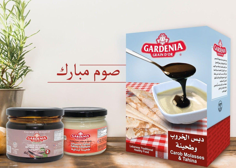 Gardenia Grain D'or Set of Carob Molasses and Tahini