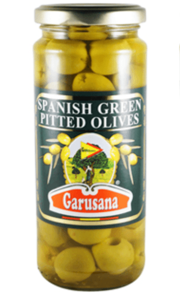 Garusana Spanish Green Pitted Olives (320g) | {{ collection.title }}