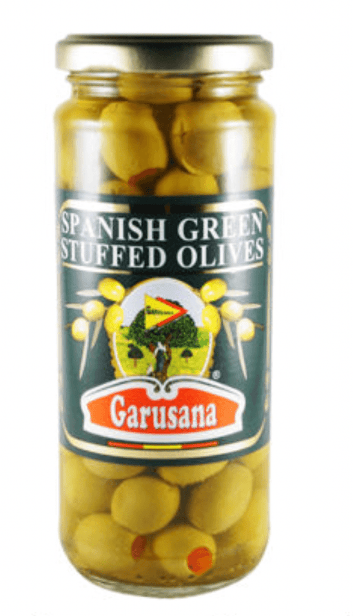 Garusana Spanish Green Stuffed Olives (320g) | {{ collection.title }}