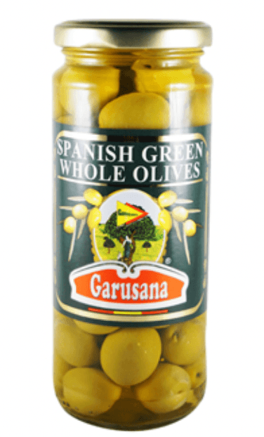 Garusana Spanish Green Whole Olives (320g) | {{ collection.title }}
