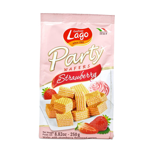 Gastone Lago Strawberry Cream Wafer Biscuits (250g) | {{ collection.title }}