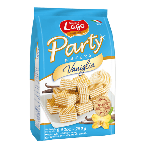 Gastone Lago Vanilla Cream Wafer Biscuits (250g) - LemonSalt