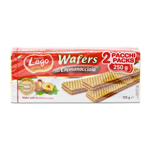 Gastone Lago Wafer with Hazelnut Cream (250g) - 2Pck | {{ collection.title }}