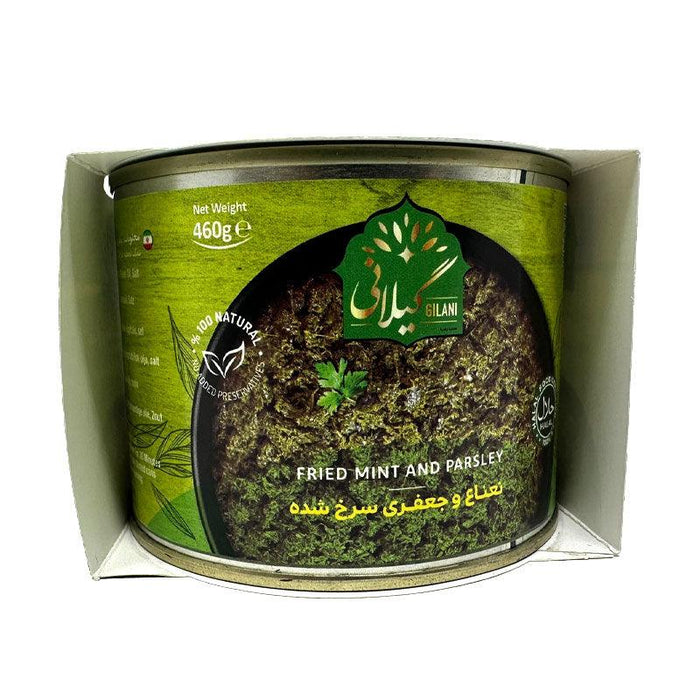 Gilani Fried Mint And Parsley Tin (460g) | {{ collection.title }}