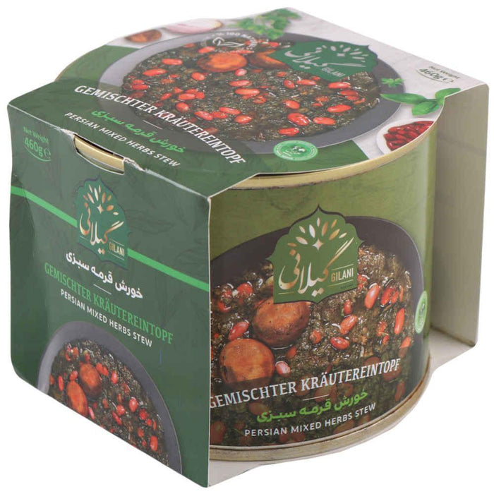 Gilani Ghormeh Sabzi Stew Tin (460g) - LemonSalt