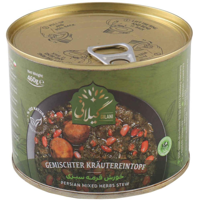 Gilani Ghormeh Sabzi Stew Tin (460g) - LemonSalt