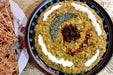 Gilani Mashed Aubergine with Fried Garlic & Mint - Kashk-e-Bademjan (460g) - LemonSalt