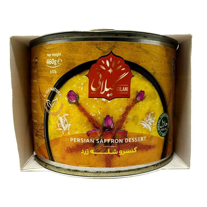 Gilani Saffron Rice Dessert Tin - Sholeh Zard (460g)