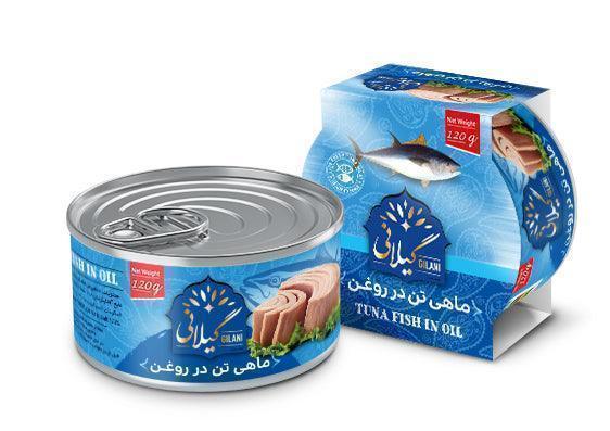 Gilani Tuna Fish in Oil Tin (180g) - LemonSalt