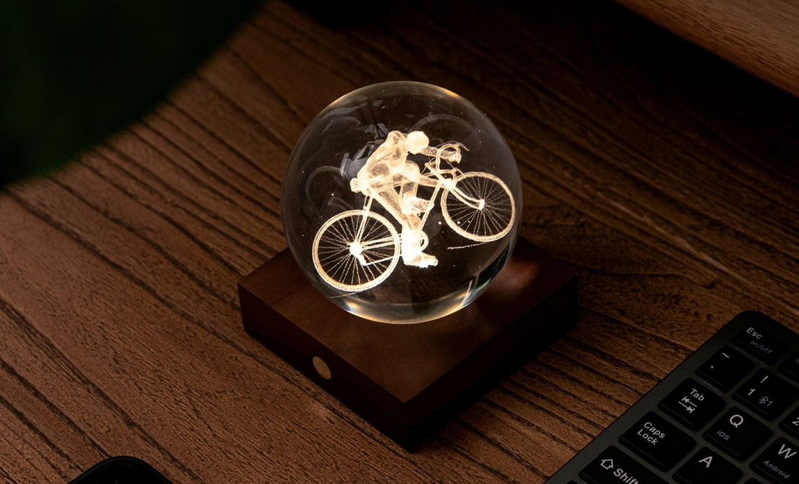 Gingko Amber Crystal Light - Cyclist - LemonSalt
