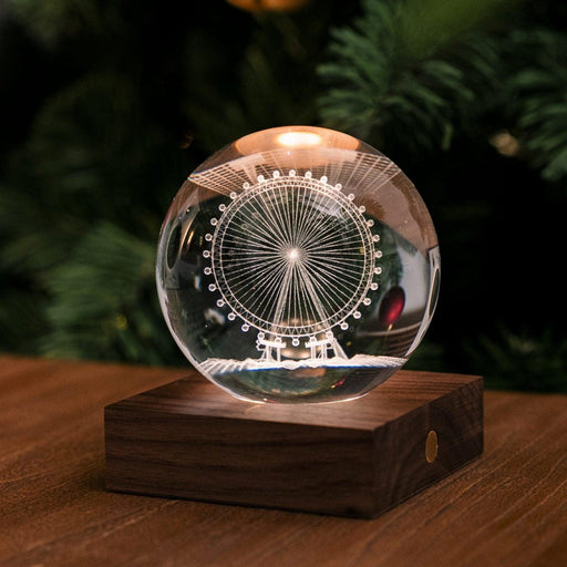 Gingko Amber Crystal Light - Ferris Wheel - LemonSalt