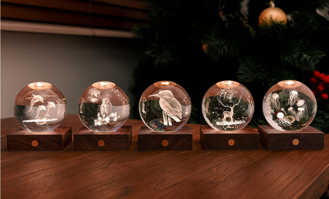 Gingko Amber Crystal Light - Kingfisher - LemonSalt