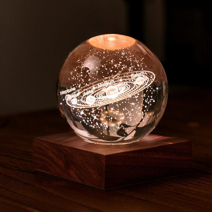 Gingko Amber Crystal Light - Solar System - LemonSalt