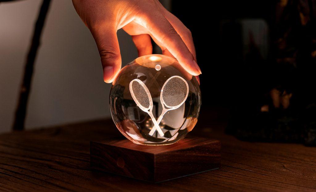 Gingko Amber Crystal Light - Tennis Rackets - LemonSalt