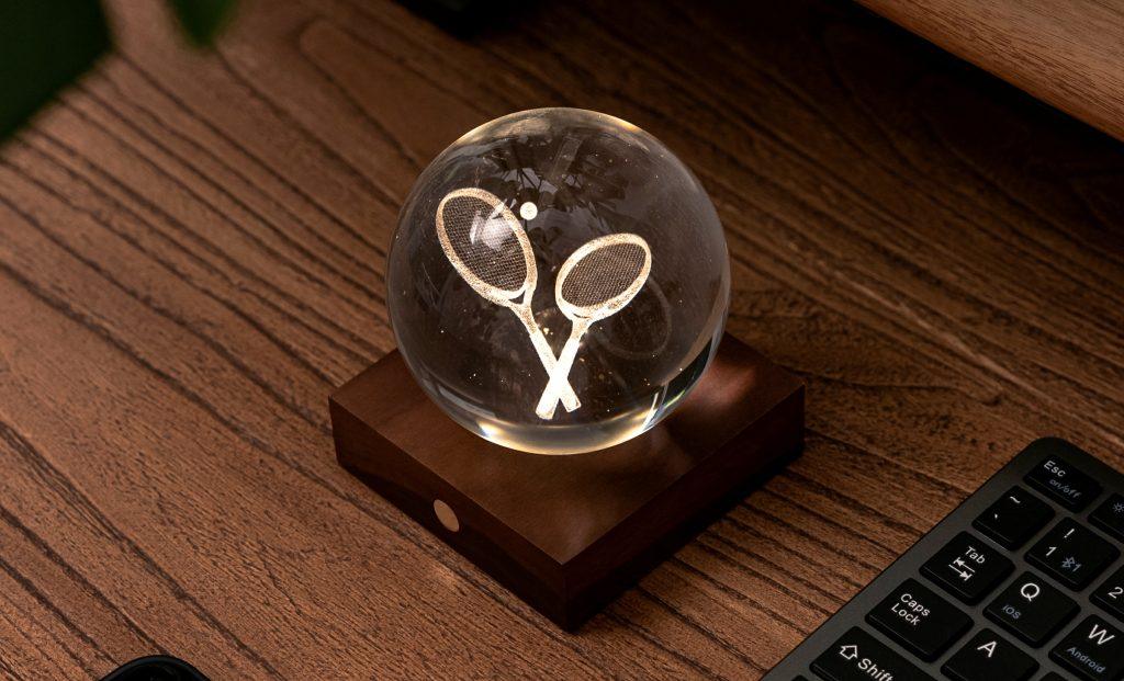 Gingko Amber Crystal Light - Tennis Rackets - LemonSalt