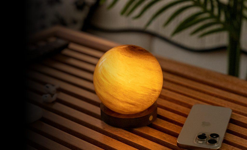 Gingko AstraGlass Light - Mini Sand Storm - LemonSalt