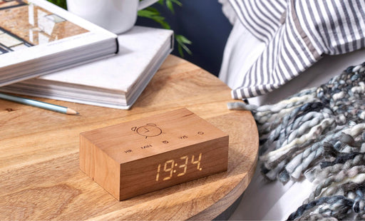 Gingko Flip Click Alarm Clock - Cherry | {{ collection.title }}