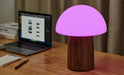 Gingko Large Alice Mushroom Lamp - Walnut | {{ collection.title }}