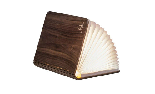 Gingko Large Smart Book Light - Walnut | {{ collection.title }}
