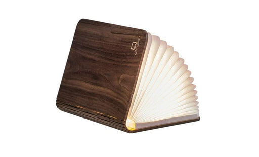 Gingko Large Smart Book Light - Walnut - LemonSalt