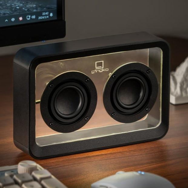 Gingko Mage See-Through Bluetooth Speaker - Black - LemonSalt