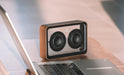 Gingko Mage See-Through Bluetooth Speaker - Walnut - LemonSalt