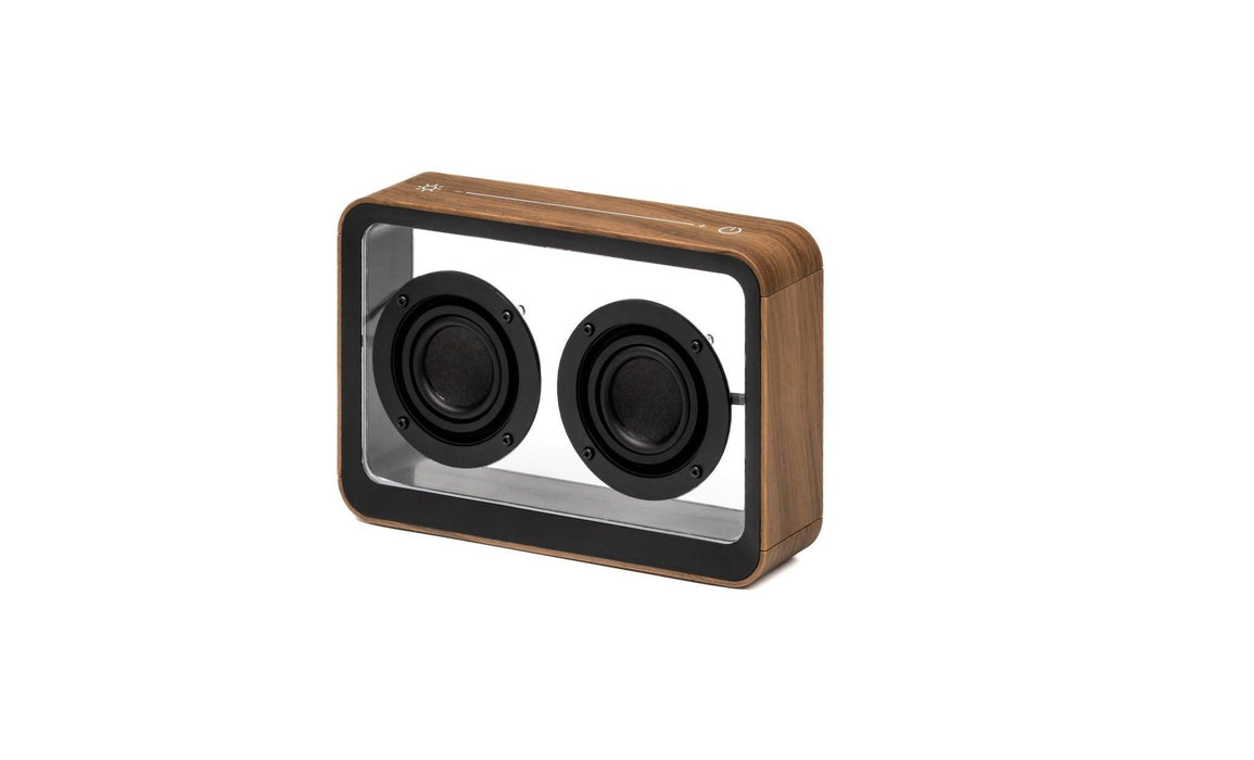 Gingko Mage See-Through Bluetooth Speaker - Walnut - LemonSalt