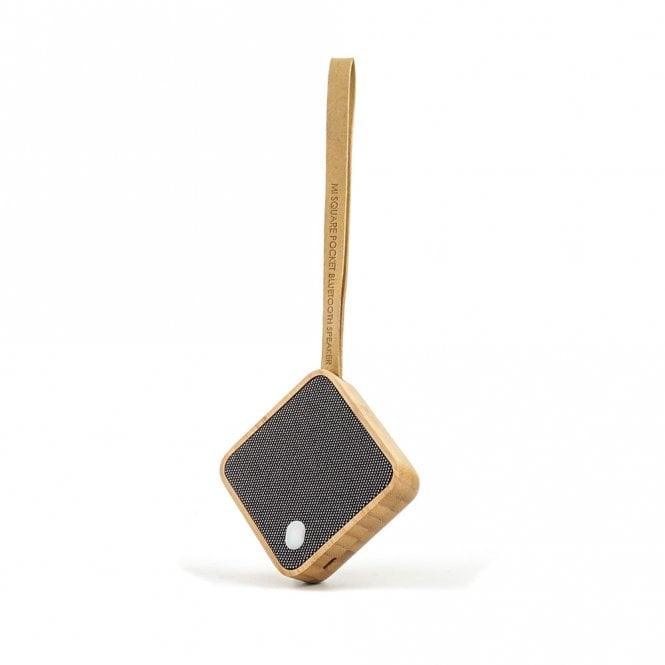 Gingko Mi Square Bluetooth Speaker - Bamboo | {{ collection.title }}
